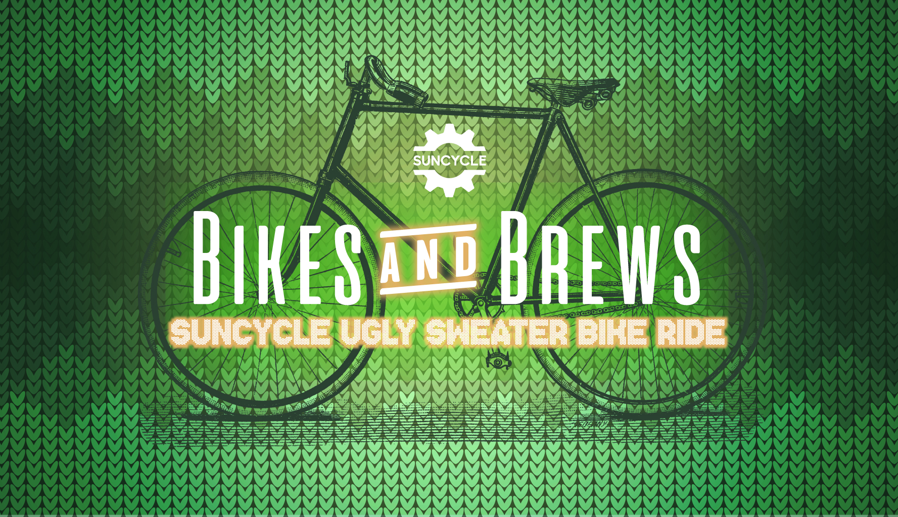 SunCycle Event, Bikes and Brews Ugly Sweater Ride