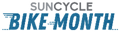 SunCycle Bike Month Logo