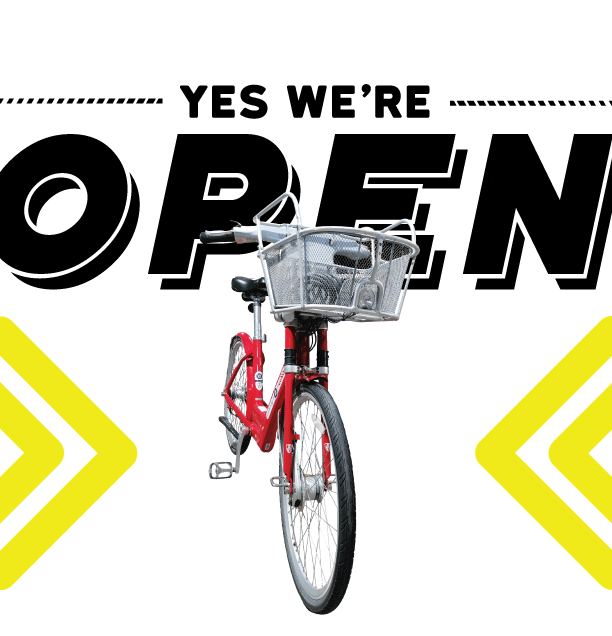 Yes we're open, click here to view our Community Advisory